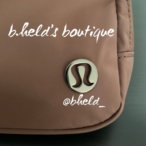 lululemon Everywhere Belt Bag in Java Brown with Dark Grey Zipper (1L) New NWT - Picture 12 of 15